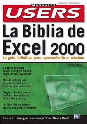 EXCEL 2000: LA BIBLIA DE