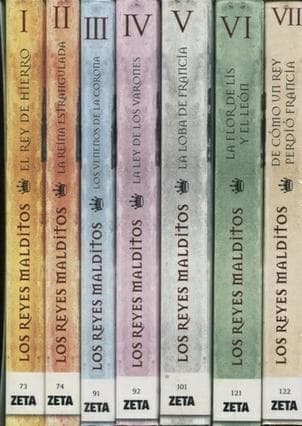 SAGA LOS REYES MALDITOS - 7 TOMOS