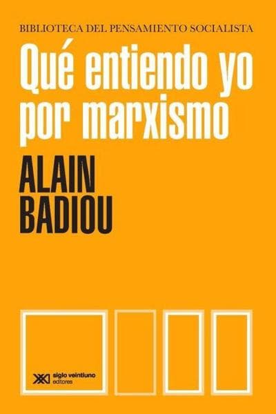 QUE ENTIENDO YO POR MARXISMO-