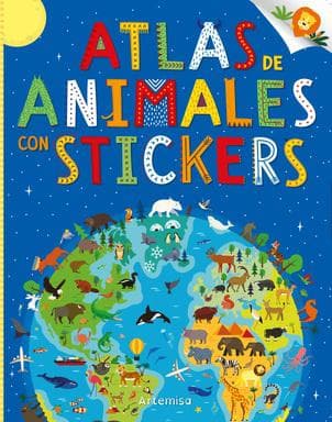 ATLAS DE ANIMALES CON STICKERS