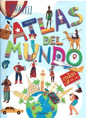 ATLAS DEL MUNDO ( CON STICKERS Y QR )