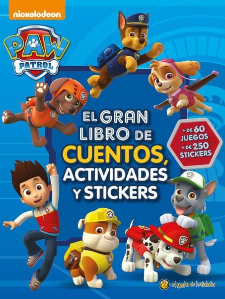 PAW PATROL GRAN LIBRO DE CUENTOS ACTIVID