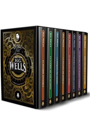 COLECCION H.G. WELLS - (BOX 8 LIBROS)