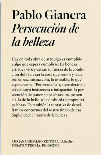 PERSECUCION DE LA BELLEZA