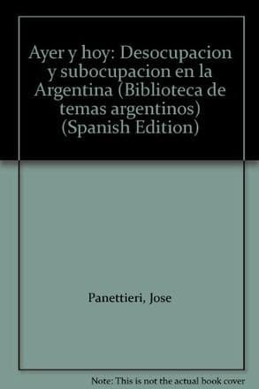 AYER Y HOY : DESOCUPACION Y SUBOCUP