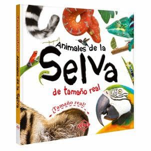 ANIMALES DE LA SELVA DE TAMAÑO REAL