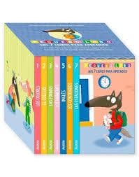PEQUEÑO LOBO - 7 LIBROS PARA APRENDER