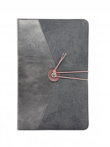 SANTA BIBLIA - TAPA GRIS/NEGRO