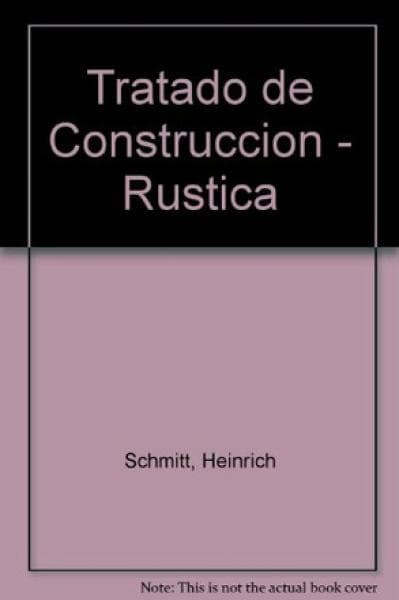 TRATADO DE CONSTRUCCION (RUSTICA)