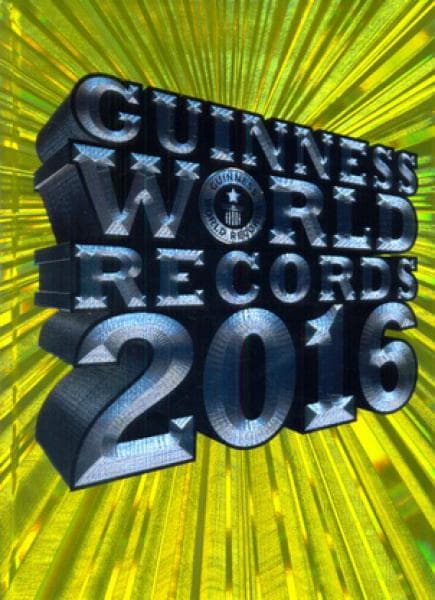 GUINNESS WORLD RECORDS 2016