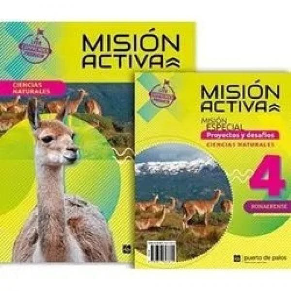 CIENCIAS 4 (MISION ACTIVA) NATURALES