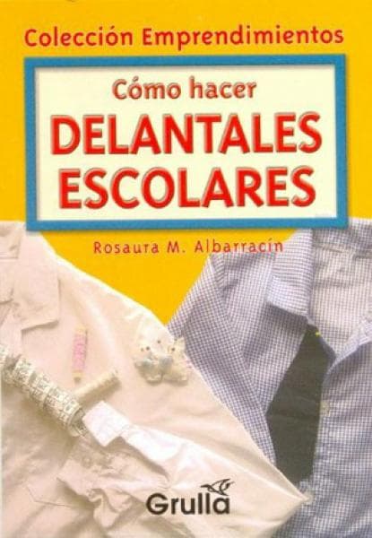 COMO HACER DELANTALES ESCOLARES