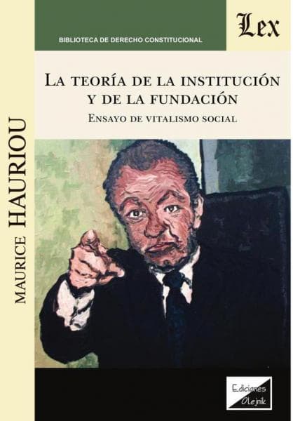 TEORIA DE LA INSTITUCION Y DE LA FUNDACI