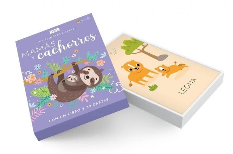 MAMAS Y CACHORROS - LIBRO + 30 CARTAS