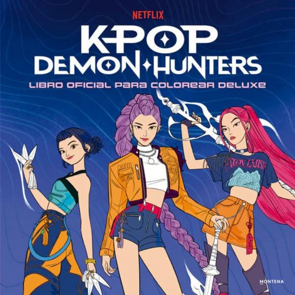 KPOP DEMON HUNTERS LIBRO OFICIAL PARA...