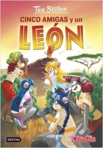 CINCO AMIGAS Y UN LEON