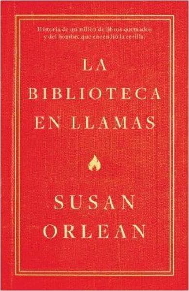 LA BIBLIOTECA EN LLAMAS