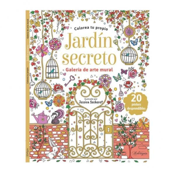 COLOREA TU PROPIO JARDIN SECRETO