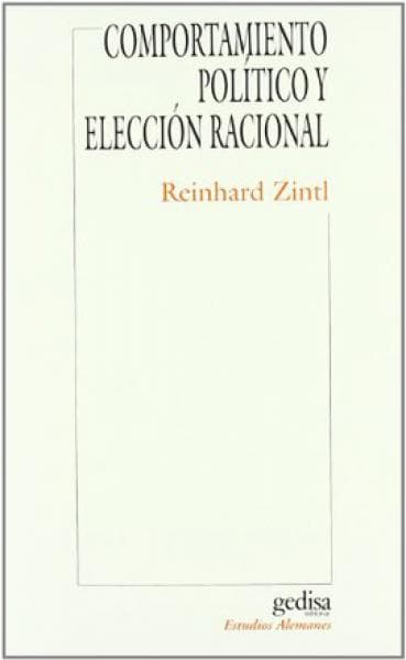 COMPORTAMIENTO POLITICO Y ELECC.RACIONAL