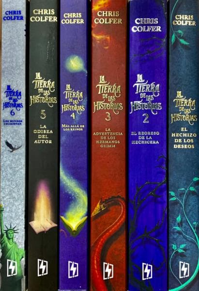 TIERRA DE LAS HISTORIAS SAGA 6 TOMOS,LA