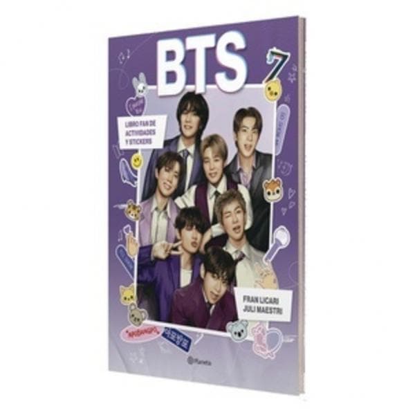 BTS - LIBRO DE ACTIVIDADES Y STICKERS