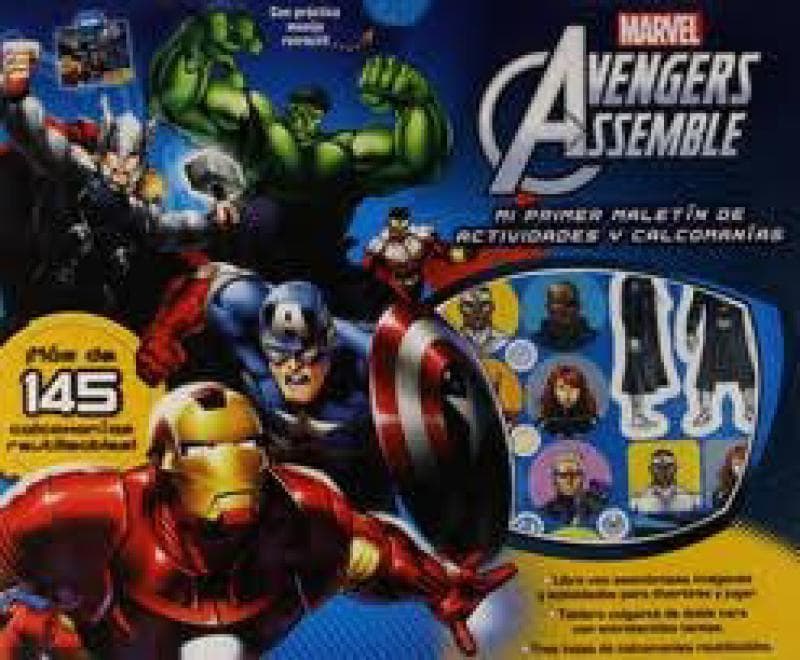 AVENGERS ASSEMBLE MI PRIMER MALETIN DE