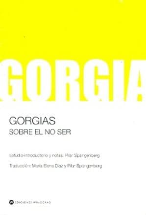 SOBRE EL NO SER - BILINGUE