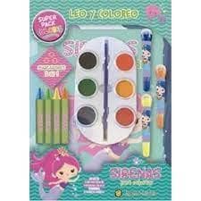 SIRENAS PARA COLOREAR