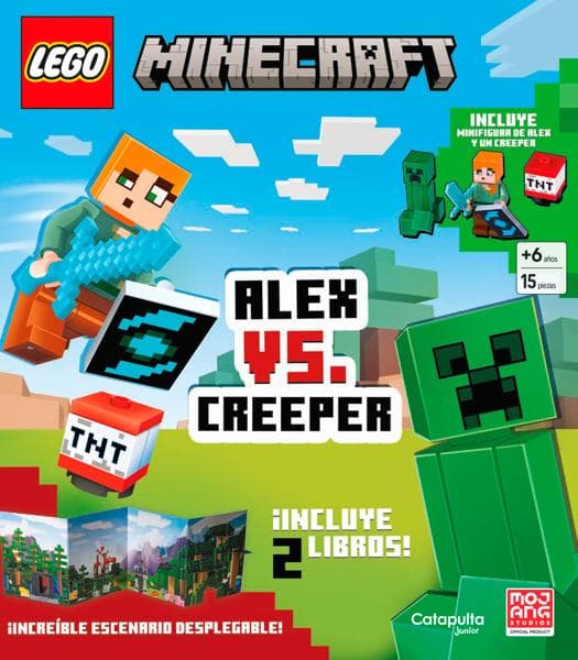 LEGO MINECRAFT ALEX VS CREEPER