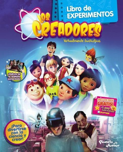 LOS CREADORES- LIBRO DE EXPERIMENTOS