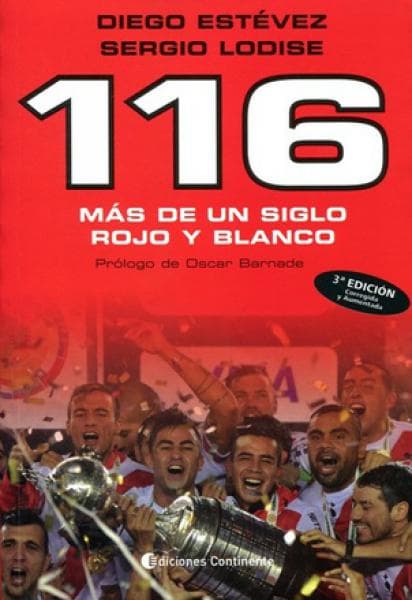 116 MAS DE UN SIGLO ROJO Y BLANCO