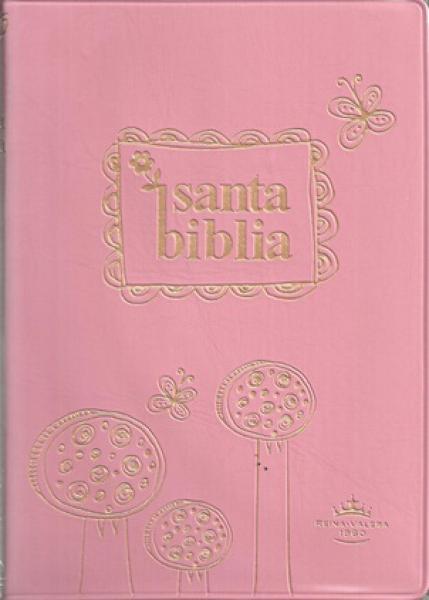 BIBLIA REINA VALERA 1960 TAPA ROSA