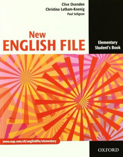 NEW ENGLISH FILE ELEMENTARY - SB