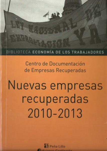 NUEVAS EMPRESAS RECUPERADAS 2010-2013