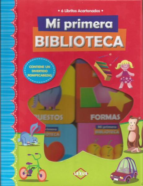 MI PRIMERA BIBLIOTECA 6 LIBRITOS ACARTON