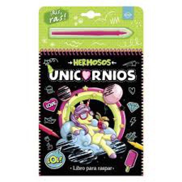 HEMOSOS UNICORNIOS - LIBRO PARA RASPAR