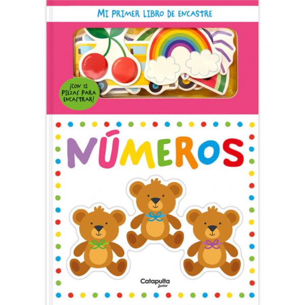NUMEROS - MI PRIMER LIBRO DE ENCASTRE