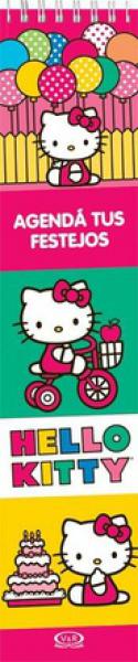 HELLO KITTY AGENDA TUS FESTEJOS VERDE