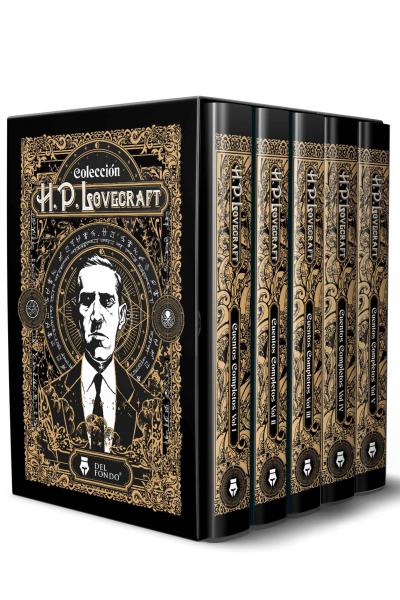 CUENTOS COMPLETOS LOVECRAFT ( 5 LIBROS )