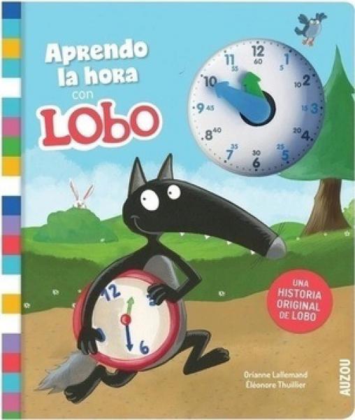 APRENDO LA HORA CON LOBO