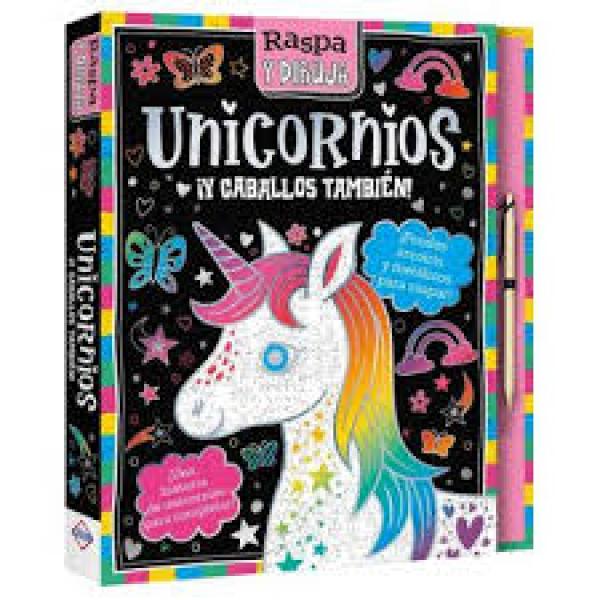 UNICORNIOS - RASPA Y DIBUJA