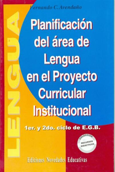 PLANIFICACION DEL AREA DE LENGUA E/PROYE