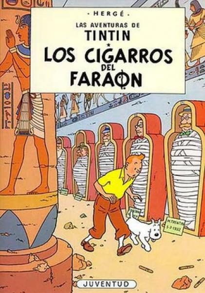 TINTIN - LOS CIGARROS DEL FARAON