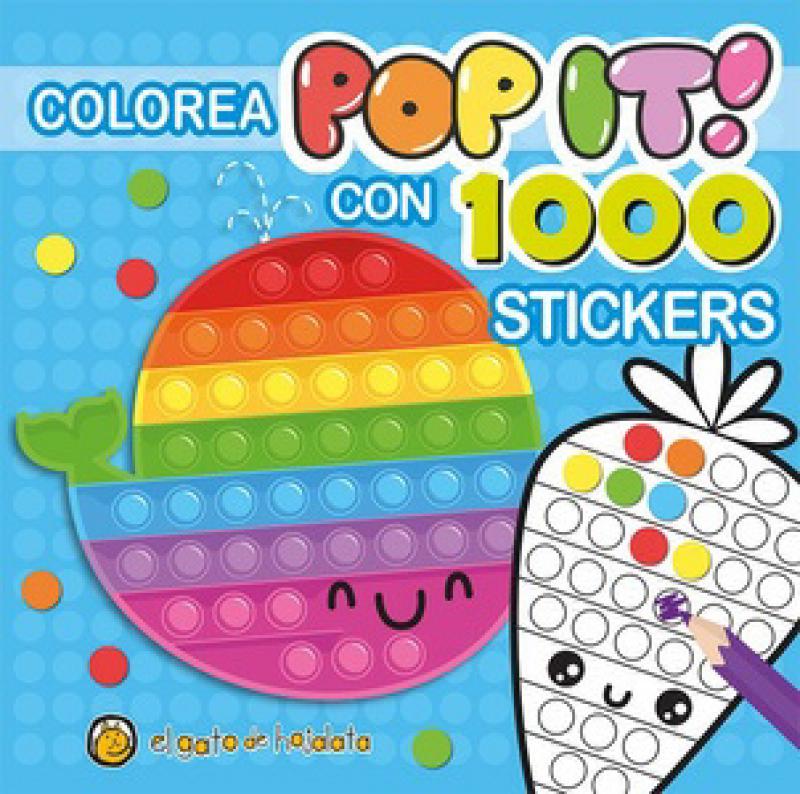 BALLENA: POP IT 1000 STICKERS