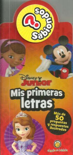 SABIONDOS DISNEY MIS PRIMERAS LETRAS