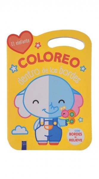 COLOREO DENTRO DE LOS BORDES:EL ELEFANTE