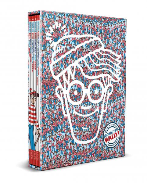 DONDE ESTA WALLY ? - BOX CON 7 LIBROS