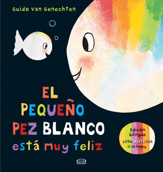 EL PEQUEÑO PEZ BLANCO ESTA MUY FELIZ