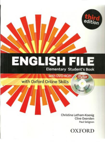 ENGLISH FILE-ELEMENTARY-SB-3ªED + ITUTOR