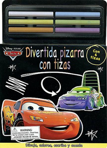 CARS: DIVERTIDA PIZARRA CON TIZAS